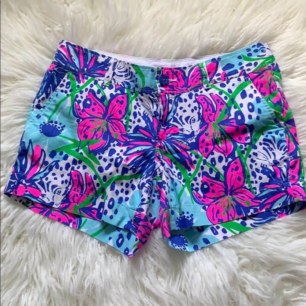 Lilly Pulitzer Callahan short “In the Garden”